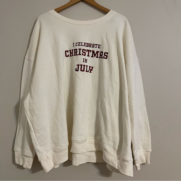 Studio Park X Shawn Killinger Seasonal Sentiments Sweatshirt 4x - Picture 1 of 9